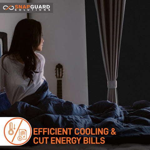 Snapguard Solutions Complete Privacy Window Film - Total Blackout + Lifetime Warranty