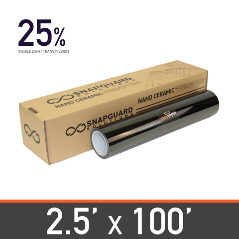 Nano Ceramic Home Window Tint Film - 2.5ft x 100ft