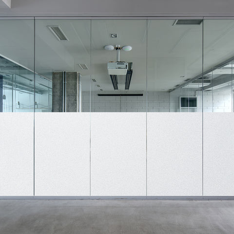 Snapguard Solutions Privacy Frosted Glass Window Film (Static Cling, Non-Adhesive)