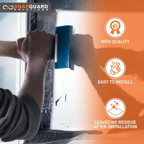 Snapguard Solutions One-Way Window Film - Blue Privacy Tint + Lifetime Warranty