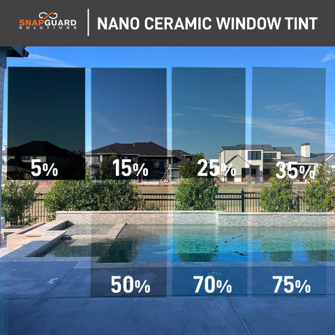 Nano Ceramic Home Window Tint Film - 3ft x 6.5ft