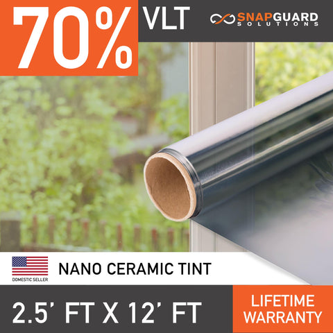 Nano Ceramic Home Window Tint Film - 2.5ft x 12ft