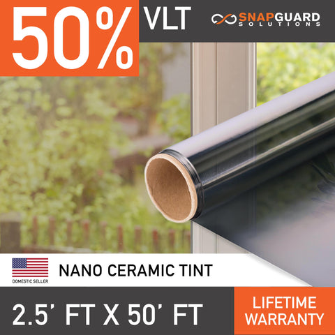 Nano Ceramic Home Window Tint Film - 2.5ft x 50ft