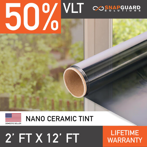 Nano Ceramic Home Window Tint Film - 2ft x 12ft