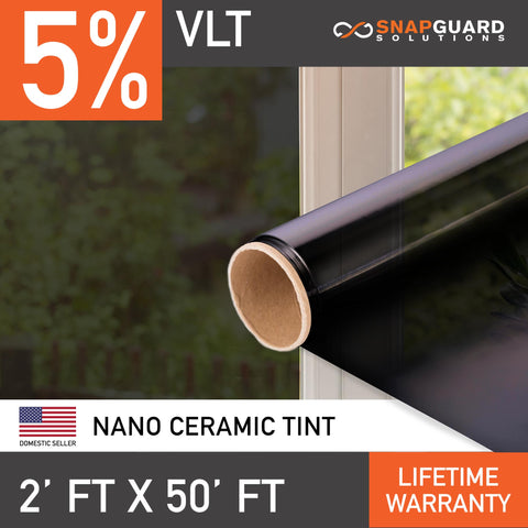 Nano Ceramic Home Window Tint Film - 2ft x 50ft