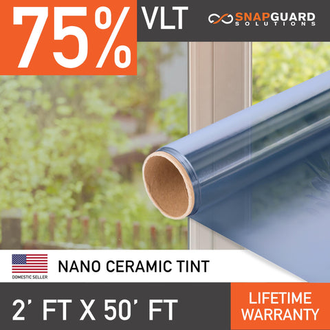 Nano Ceramic Home Window Tint Film - 2ft x 50ft