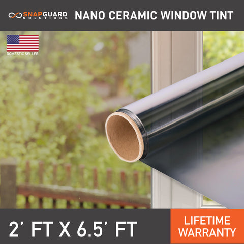 Nano Ceramic Home Window Tint Film - 2ft x 6.5ft