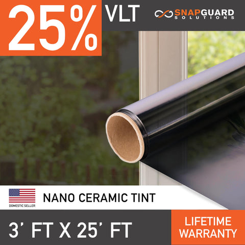 Nano Ceramic Home Window Tint Film - 3ft x 25ft